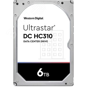 Жесткий диск 6TB Ultrastar 3.5'', SATAIII, 7200 об/мин, 256 МБ
