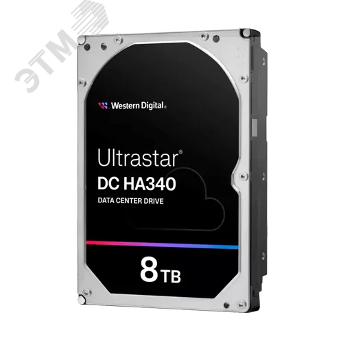 Изображение товара Жесткий диск 3.5'' 8 ТБ Ultrastar DC HA340, SATAIII, 7200 об/мин, 256 МБ (шт)