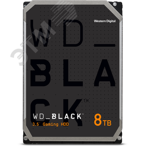 Жесткий диск 8TB Black 3.5'', SATAIII, 7200 об/мин, 128 МБ WD8002FZWX Western Digital