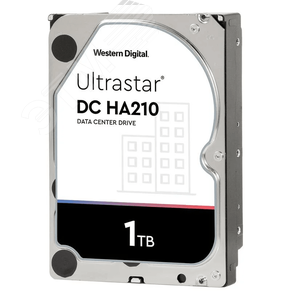 Жесткий диск 1Tb Ultrastar DC HA210 3.5'', SATAIII, 7200 об/мин, 128 МБ
