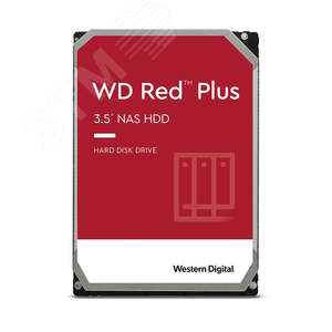 Жесткий диск 14TB Red Plus 3.5'', SATAIII, 7200 об/мин, 512 МБ