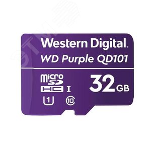 Карта памяти 32GB MicroSDXC Purple, Class 10, UHS-I U1
