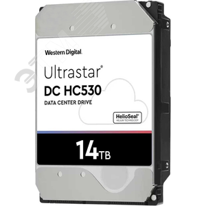 Жесткий диск Western Digital Ultrastar WUH721414AL5204 14TB, 3.5'', SAS, 7200 об/мин, 512 МБ