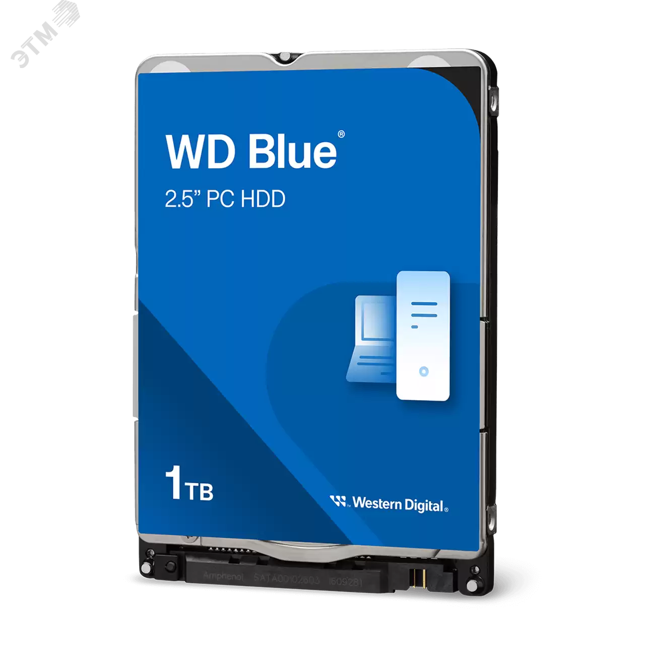 Изображение товара Жесткий диск 1TB Blue 2.5'' SATAIII 5400 об/мин 128MB Western Digital