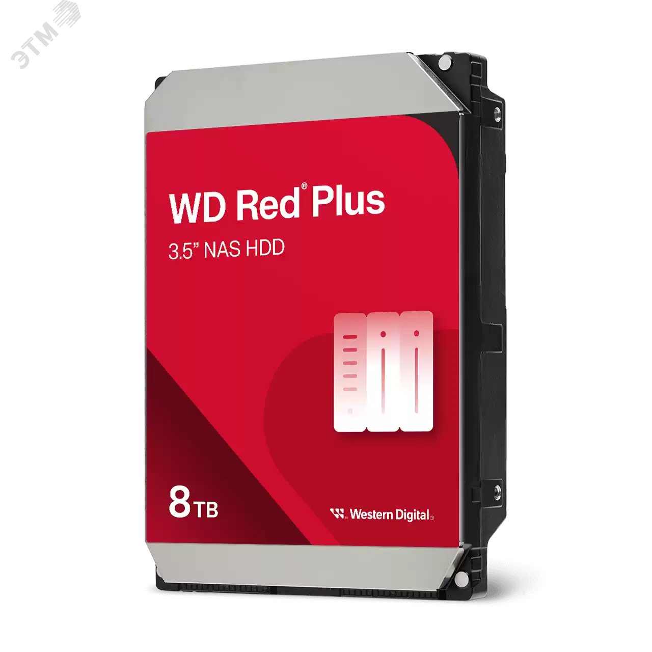 Изображение товара Жесткий диск 8TB Red Plus 3.5'' SATAIII 5640 об/мин 256 МБ