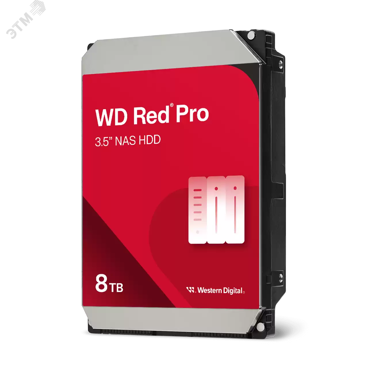Изображение товара Жесткий диск 8ТБ WD Red Pro SATA III 7200 об/мин 256 МБ для NAS и серверов