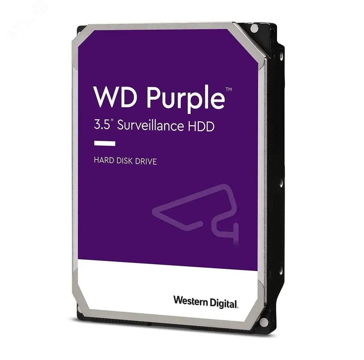 Изображение товара Жесткий диск 4TB Purple 3.5'' SATA III 5400 об/мин 256 МБ WD43PURZ