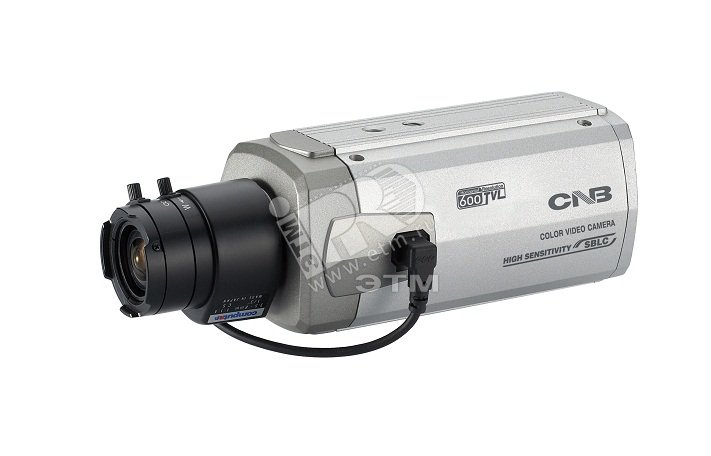 Изображение товара Видеокамера PAL 600ТВЛ корпусная без объектива CNB