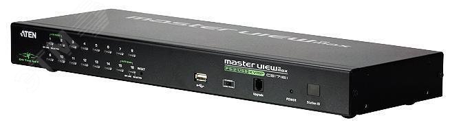 Переключатель KVM IP 16 портов, VGA, USB, PS/2, 1920 x 1200 CS1716I Aten