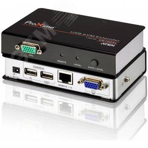 Изображение товара Удлинитель KVM 150 метров, VGA, USB, 1920 x 1200 (шт)