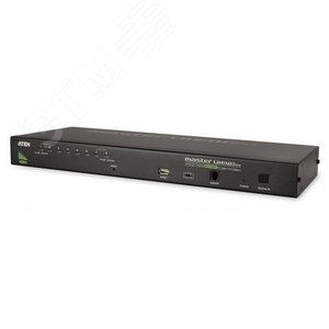 Переключатель KVM 8 портов, VGA, USB, PS/2, 2048 x 1536