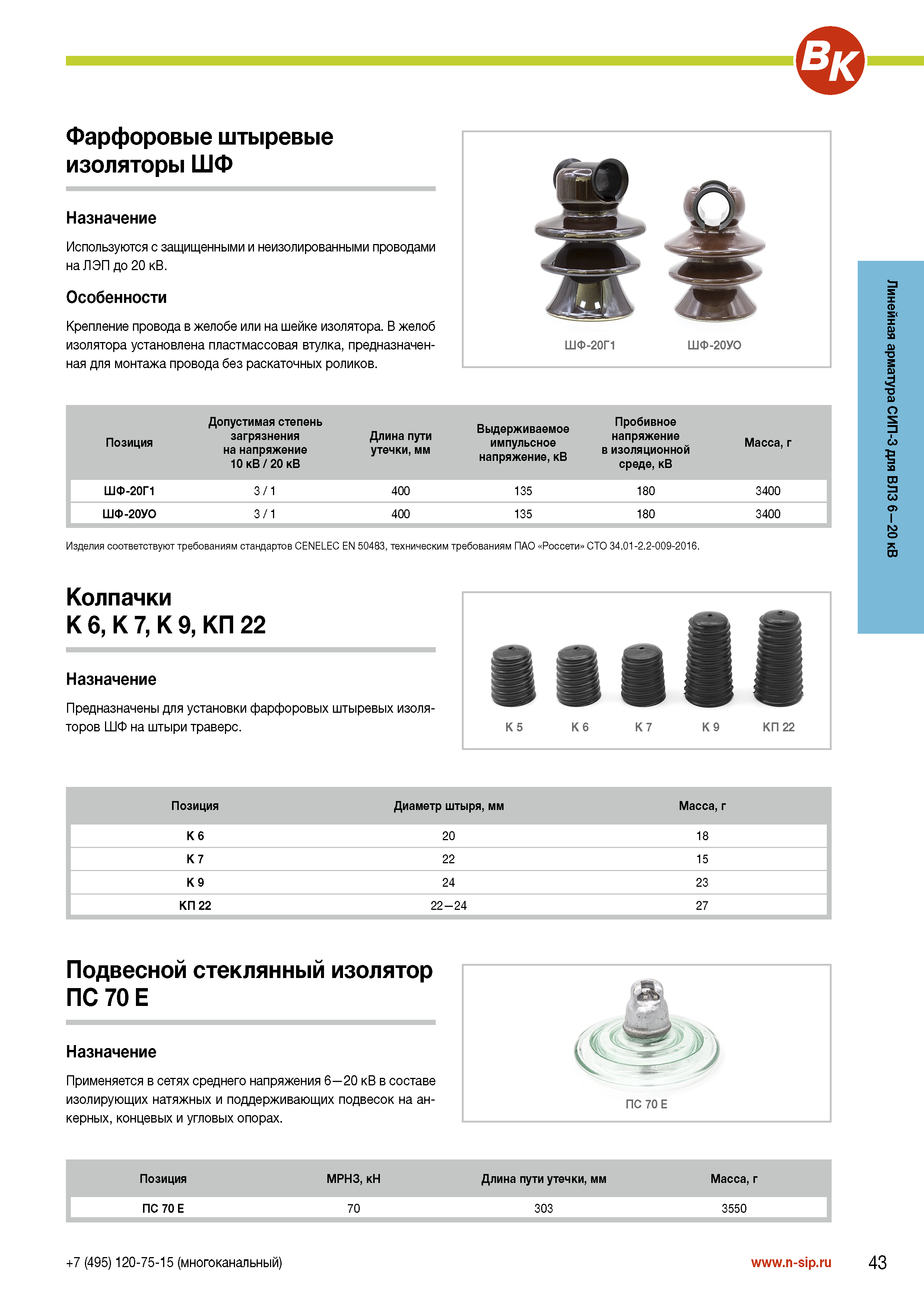 Арматура для крепления штыревых изоляторов
