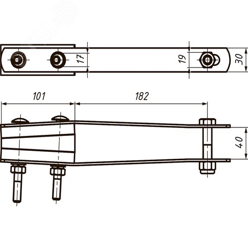 Изображение товара Зажим анкерный RPA 425/50 (шт)