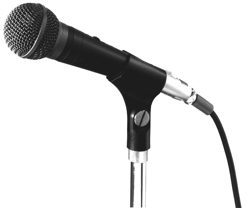 Микрофон динамический для вокала и речи, -54 дБВ/600 Ом, 70-15000 Гц DM-1300 TOA