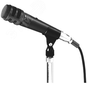 Микрофон динамический для речи, -55 дБВ/600 Ом, 50-12000 Гц