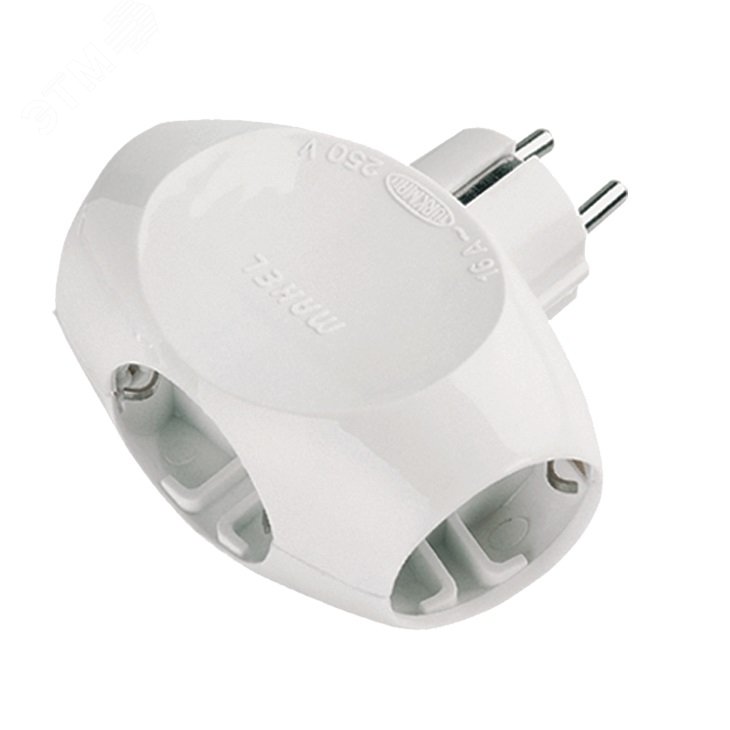 Изображение товара Тройник 16 А с заземлением Makel 10015