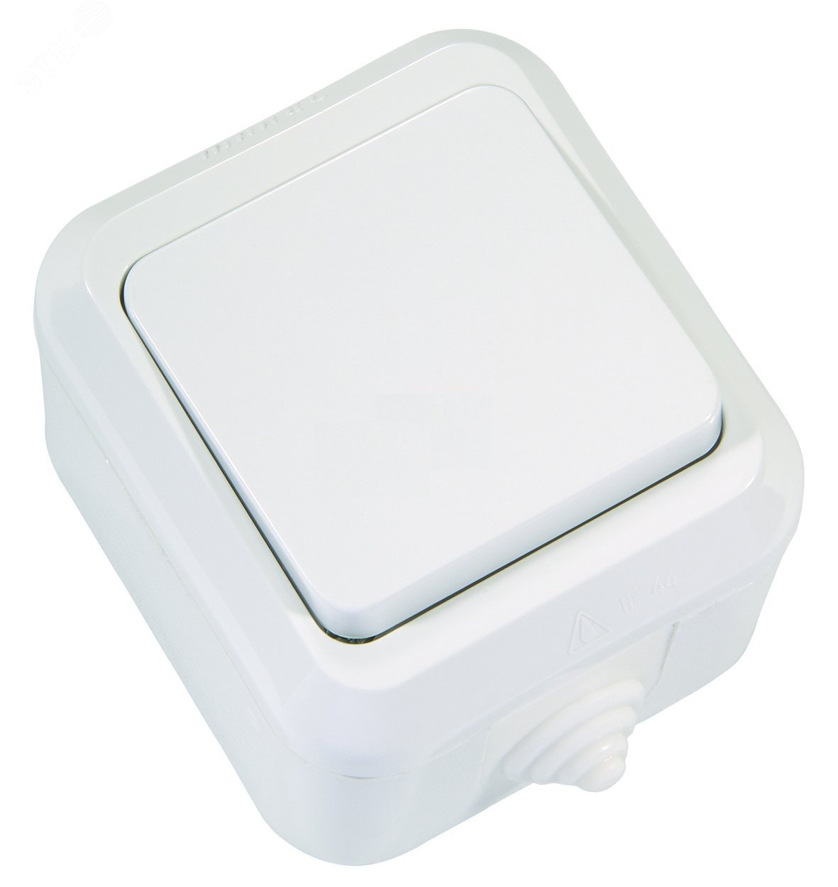 Изображение товара п/герм бел. выключатель 1кл прох. (шт)