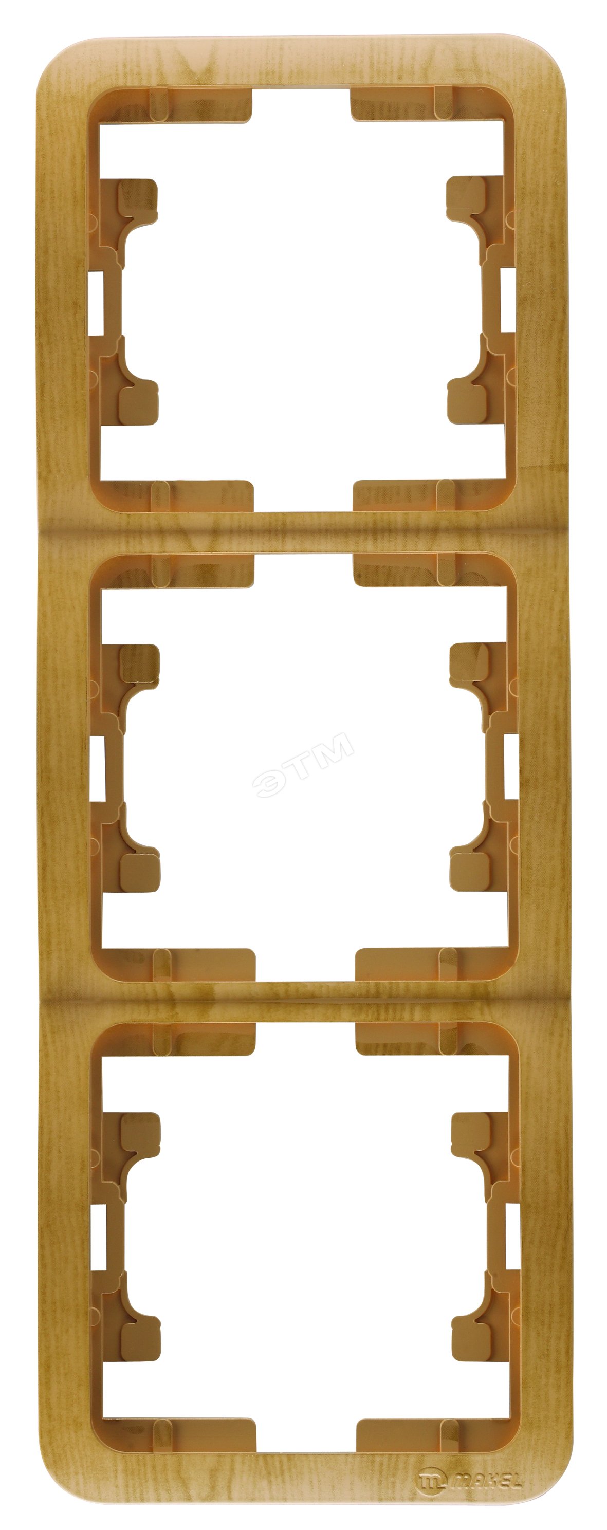 Изображение товара Mimoza Рамка 3 поста вертикальная дуб (шт)