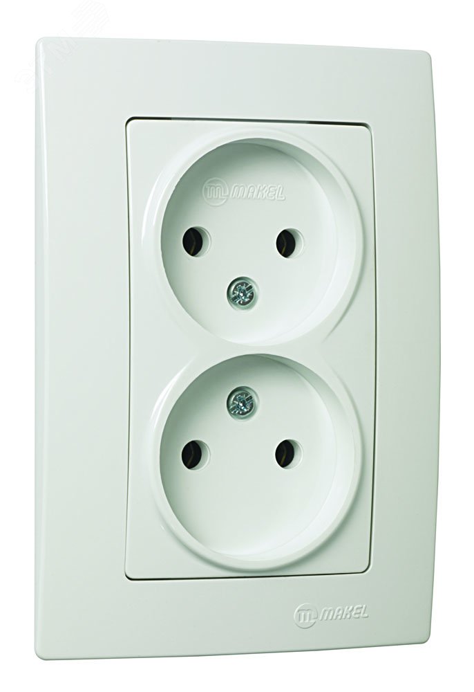 Изображение товара РОЗЕТКА 2-Я Б/З LILLIUM NATURAL KARE (шт)