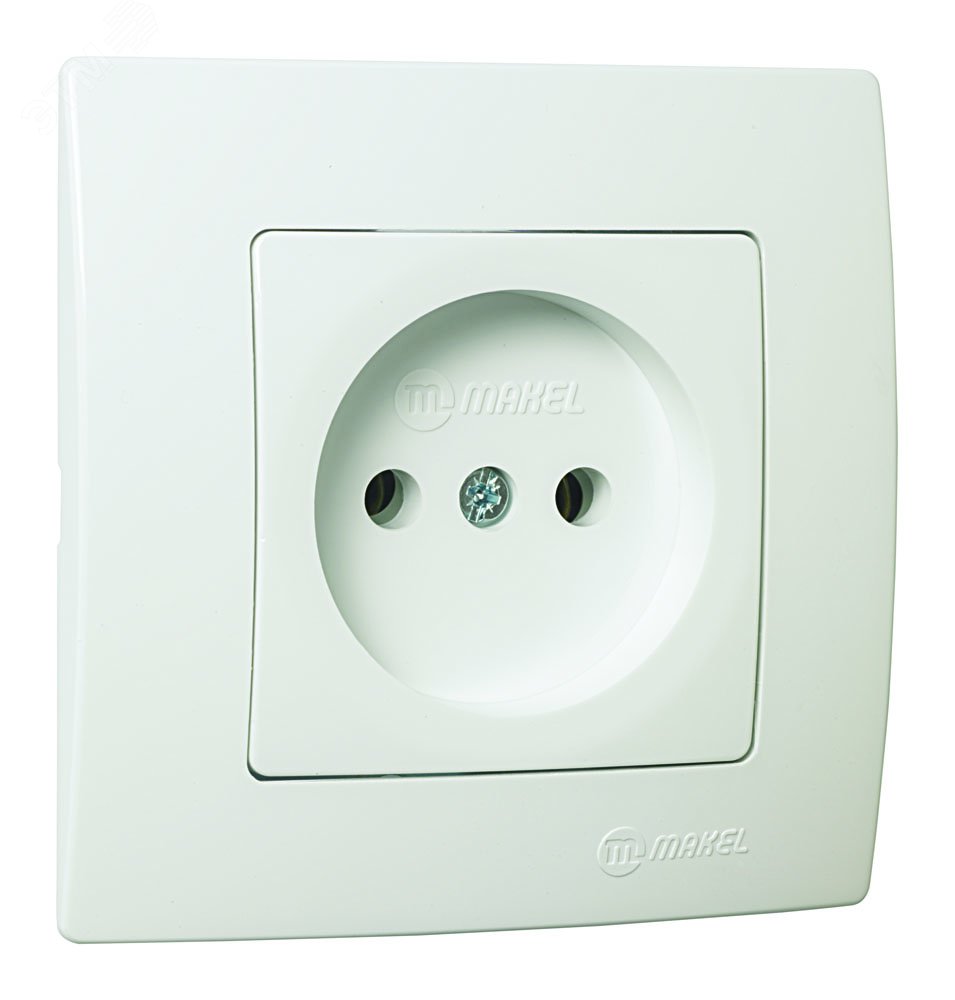 Изображение товара РОЗЕТКА БЕЗ ЗАЗЕМЛЕНИЯИМ LILLIUM NATURAL KARE (шт)