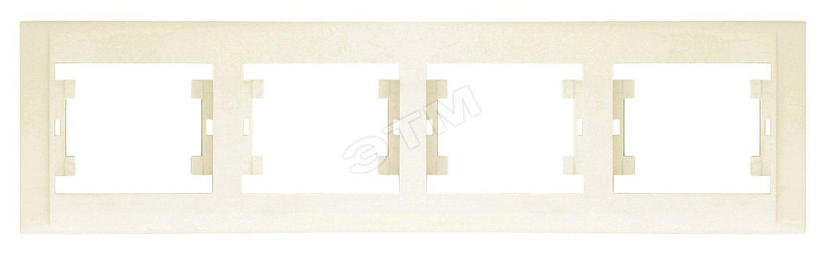 Изображение товара Рамка 4 поста Defne бежевый Makel серия DEFNE