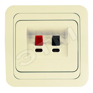 Изображение товара Mimoza Розетка Hi-Fi бежевая (шт)