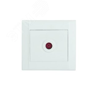 Изображение товара Defne бел розетка TV проходная (шт)