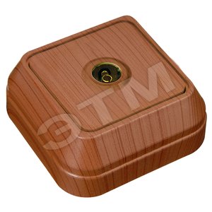 Изображение товара Розетка наружная телевизионная TV орех (шт)