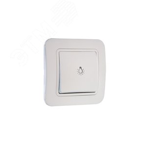 Изображение товара Lillium бел/бел выключатель 1 кл прох (шт)