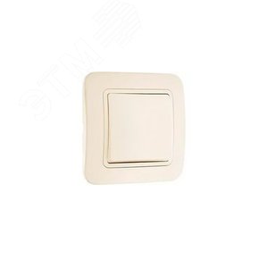 Изображение товара Lillium крем/крем выключатель 1кл (шт)