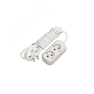 Изображение товара Удлинитель 2x5 м без заземления (шт)