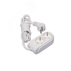 Изображение товара УДЛИНИТЕЛЬ НОВОГО ПОКОЛЕНИЯ 2 ГНЕЗДА С ЗАЩИТОЙ ОТ ДЕТЕЙ С/З 5 M C МОНТАЖНЫМ АППАРАТОМ (шт)