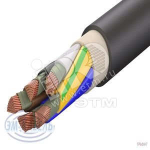 Кабель силовой ВВГнг(А)-LSLTx 5х50мс(N, PE)-1 ТРТС