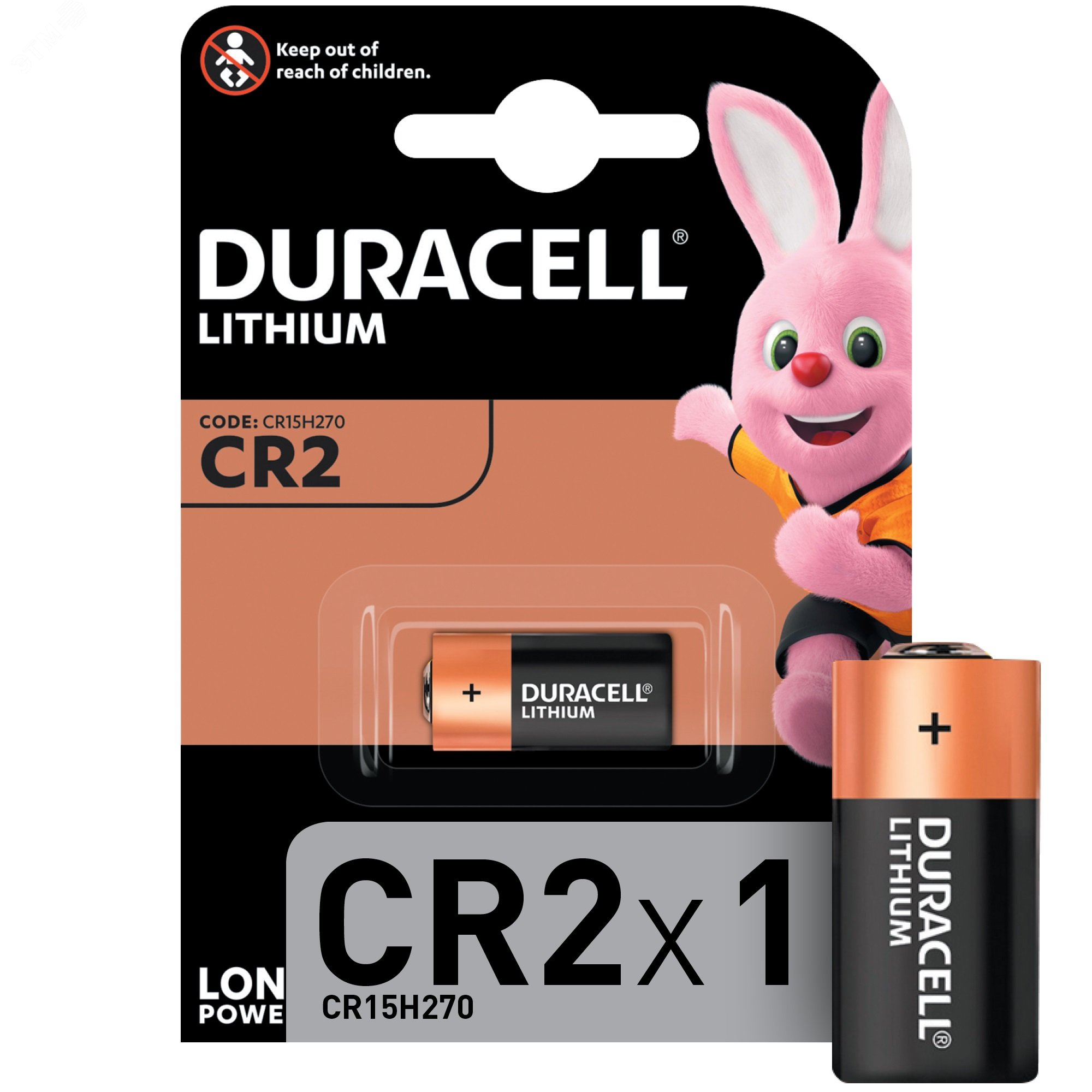 Изображение товара Элемент питания Duracell CR2 ULTRA 3 В высокое качество надежность долговечность