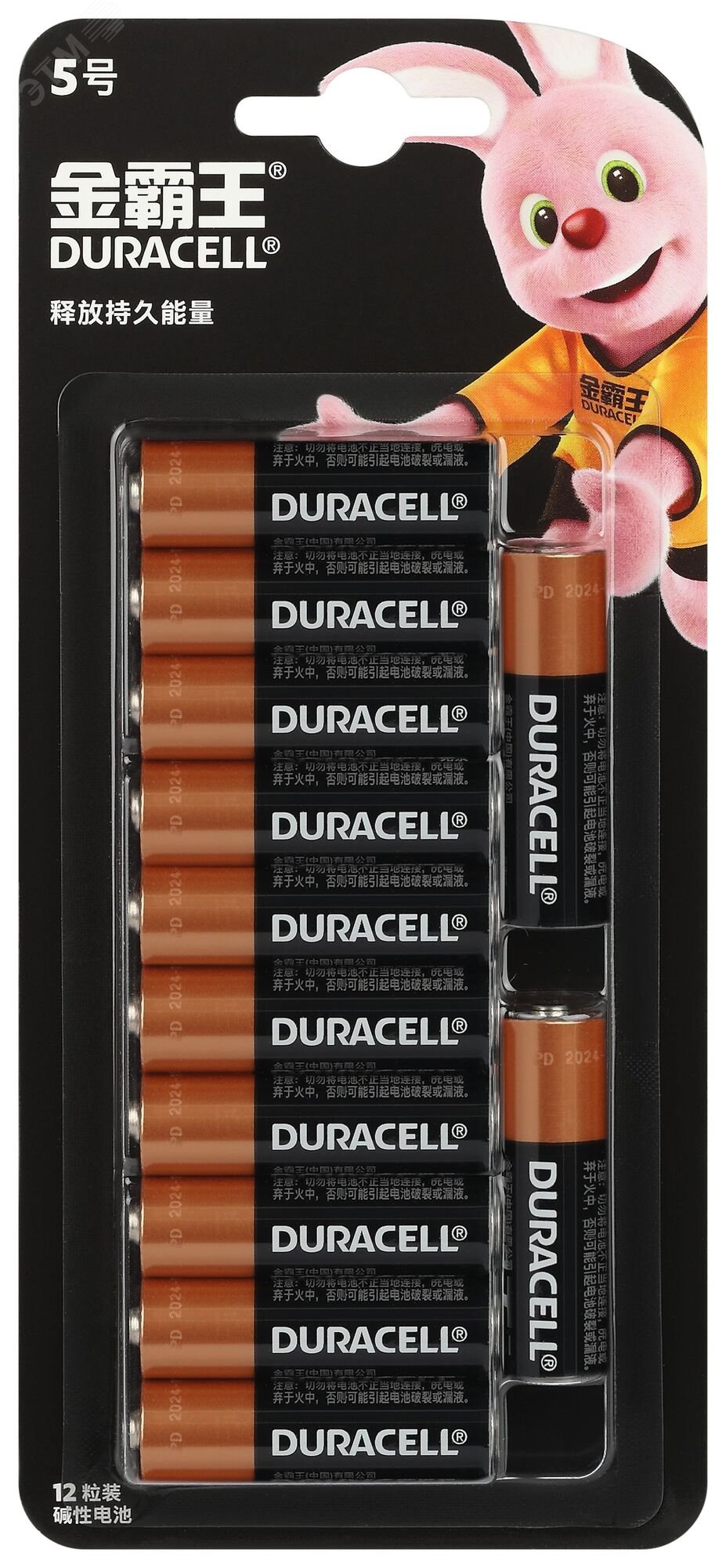 Изображение товара Элемент питания Duracell AA 1,5В (12 шт.)