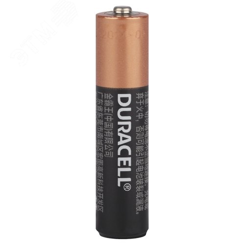 Элемент питания Duracell ААА алкалиновый 1,5v 4 шт. LR03-4BL Basic (CN) - фото 2