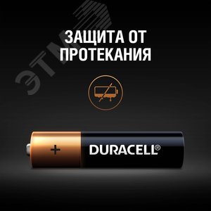 Элемент питания LR6 AA-4BL BASIC NEW Duracell Б0014045 Duracell - 5