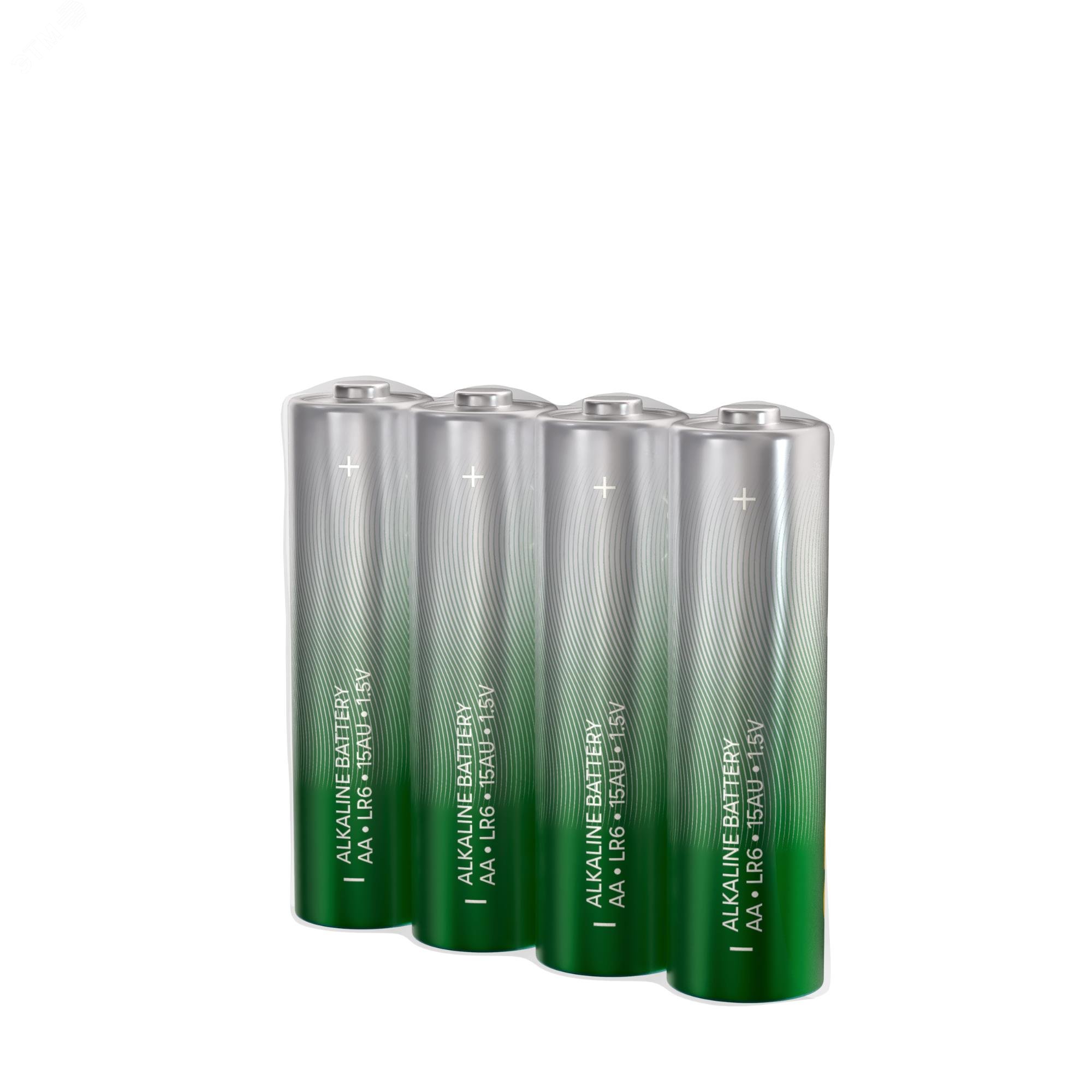 Изображение товара Батарейка GP Super Alkaline G-Tech 15А AA, 4 шт