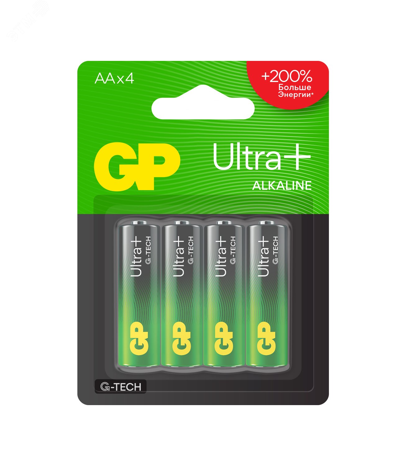 Изображение товара GP Ultra Plus Alkaline AAAA 4 шт — батарейки типа AAAA