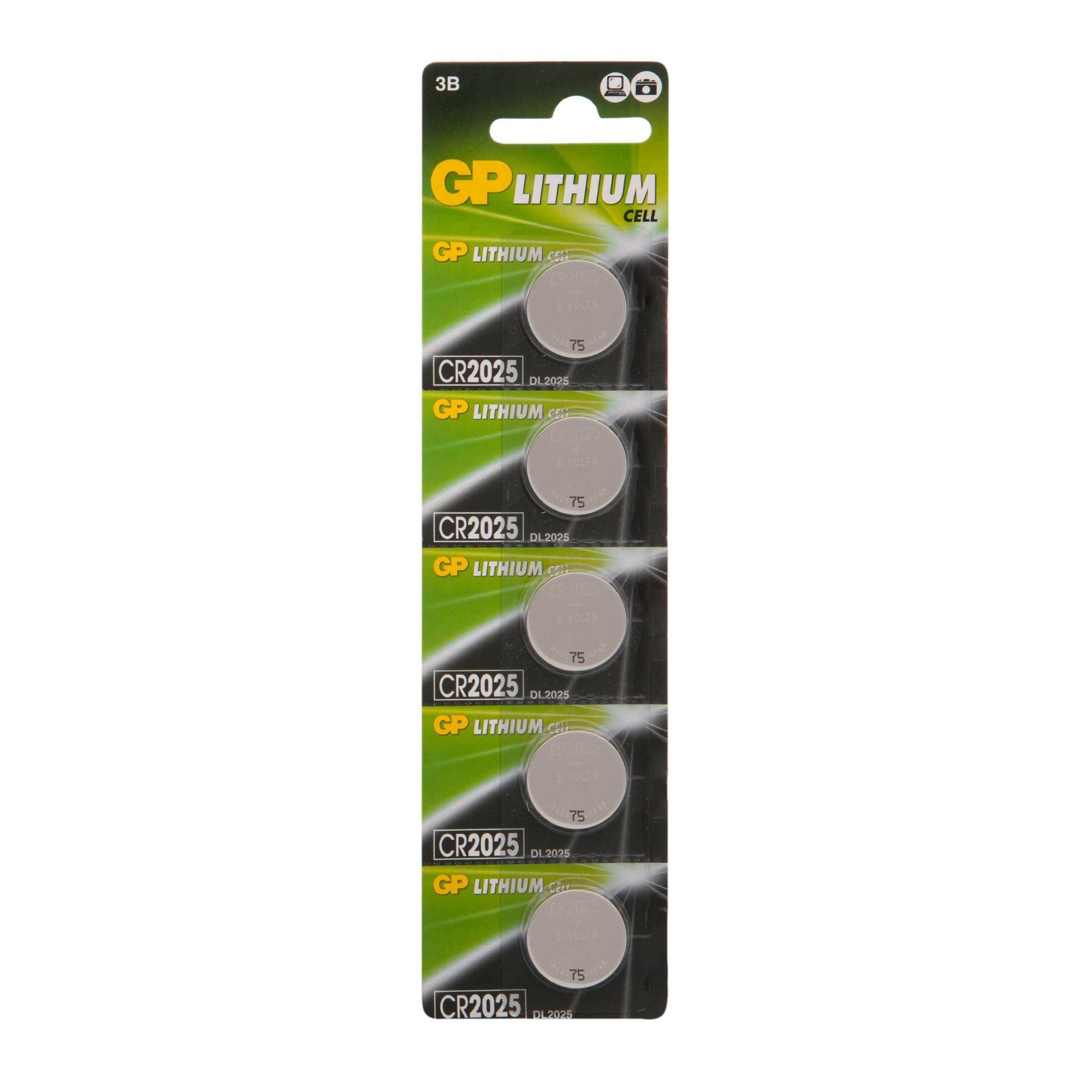 Батарейка дисковая литиевая Lithium CR2025