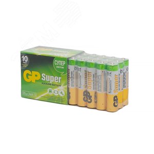 Изображение товара Батарейка алкалиновая GP Super Alkaline 24А ААA (шт)