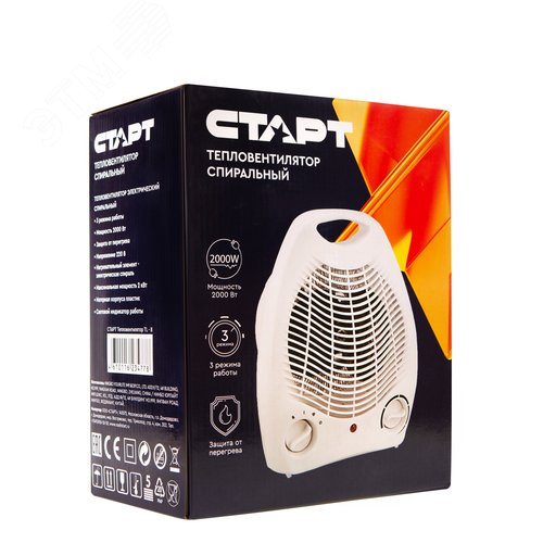 Изображение товара Тепловентилятор СТАРТ TL - 8 (шт)