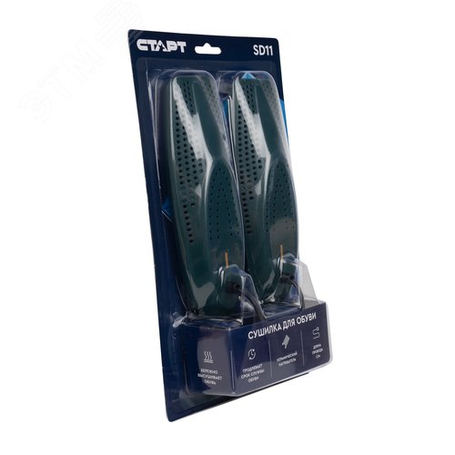 Изображение товара Сушилка для обуви электрическая SD11 СТАРТ, зеленый (шт)