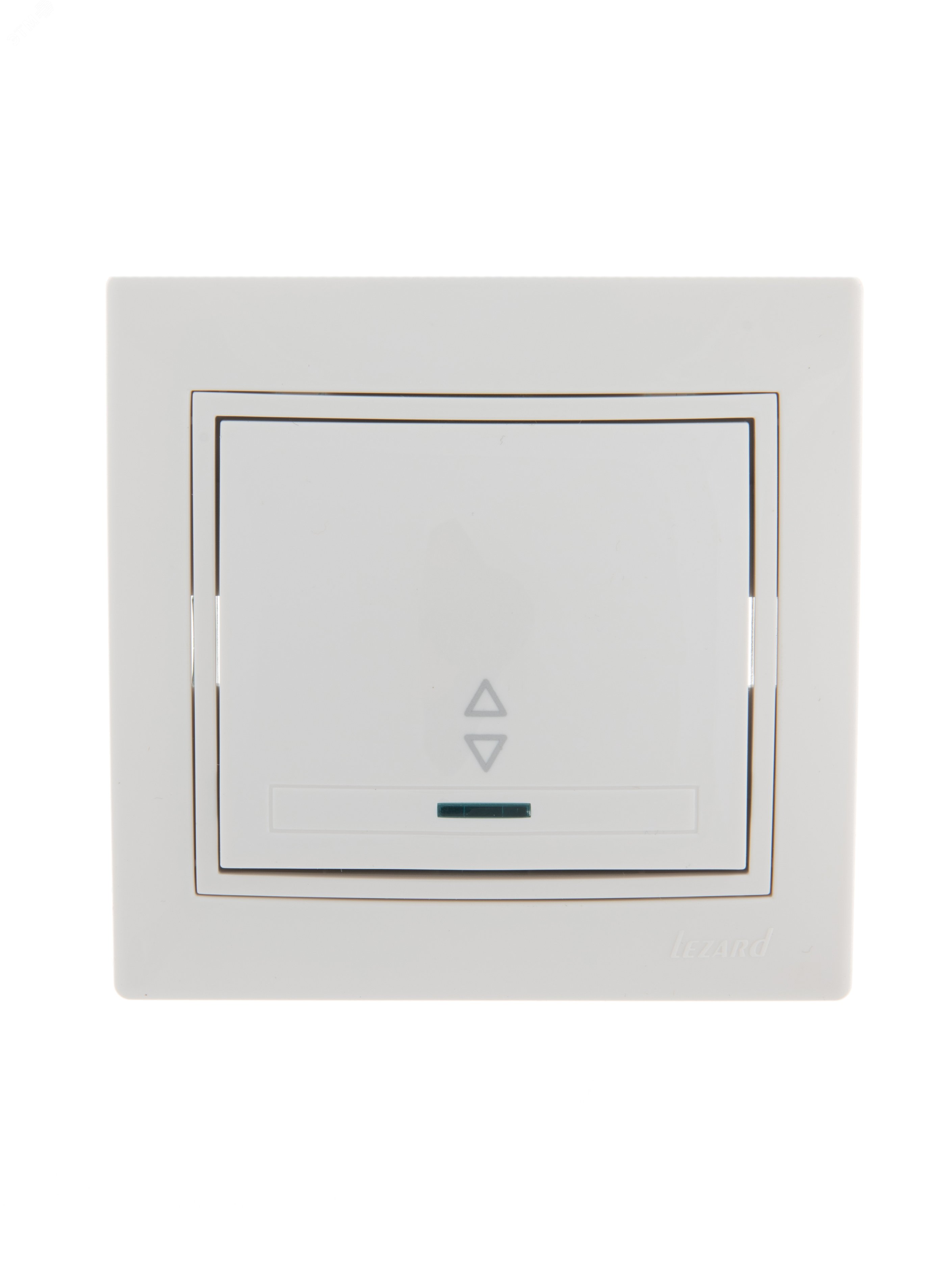 Изображение товара Выключатель проходной с подсветкой серия MIRA Lezard 1 клавиша IP20