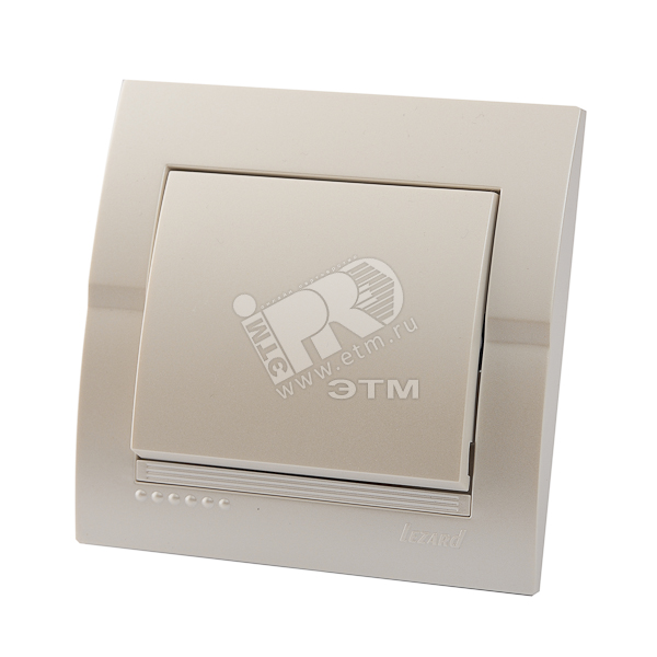 Изображение товара Выключатель бытовой DERIY ПБТ белый однополюсный IP20 для скрытого монтажа