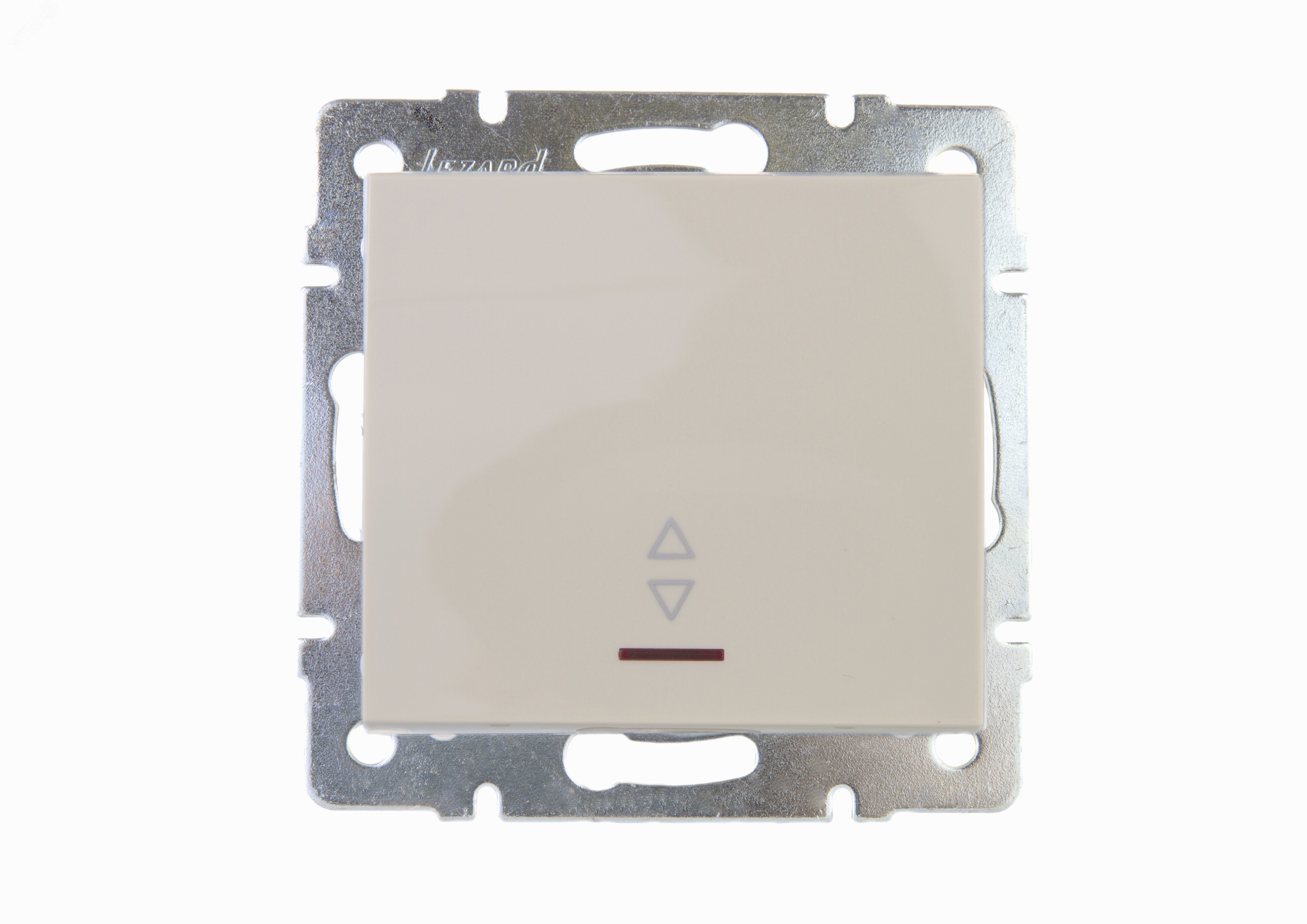 Изображение товара Выключатель проходной с подсветкой RAIN кремовый 703-0388-114