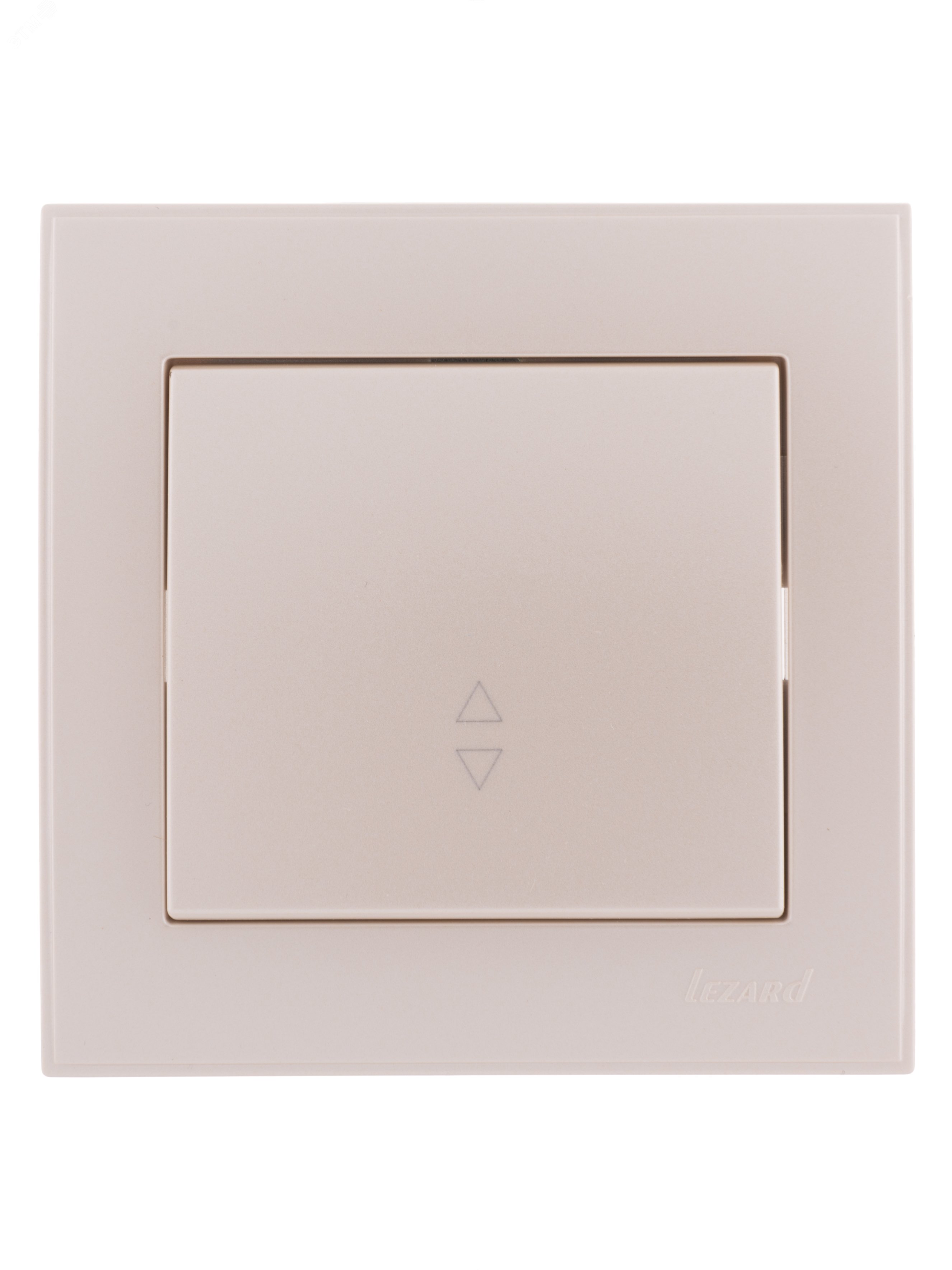 Изображение товара Выключатель RAIN проходной жемчужно-белый перламутр