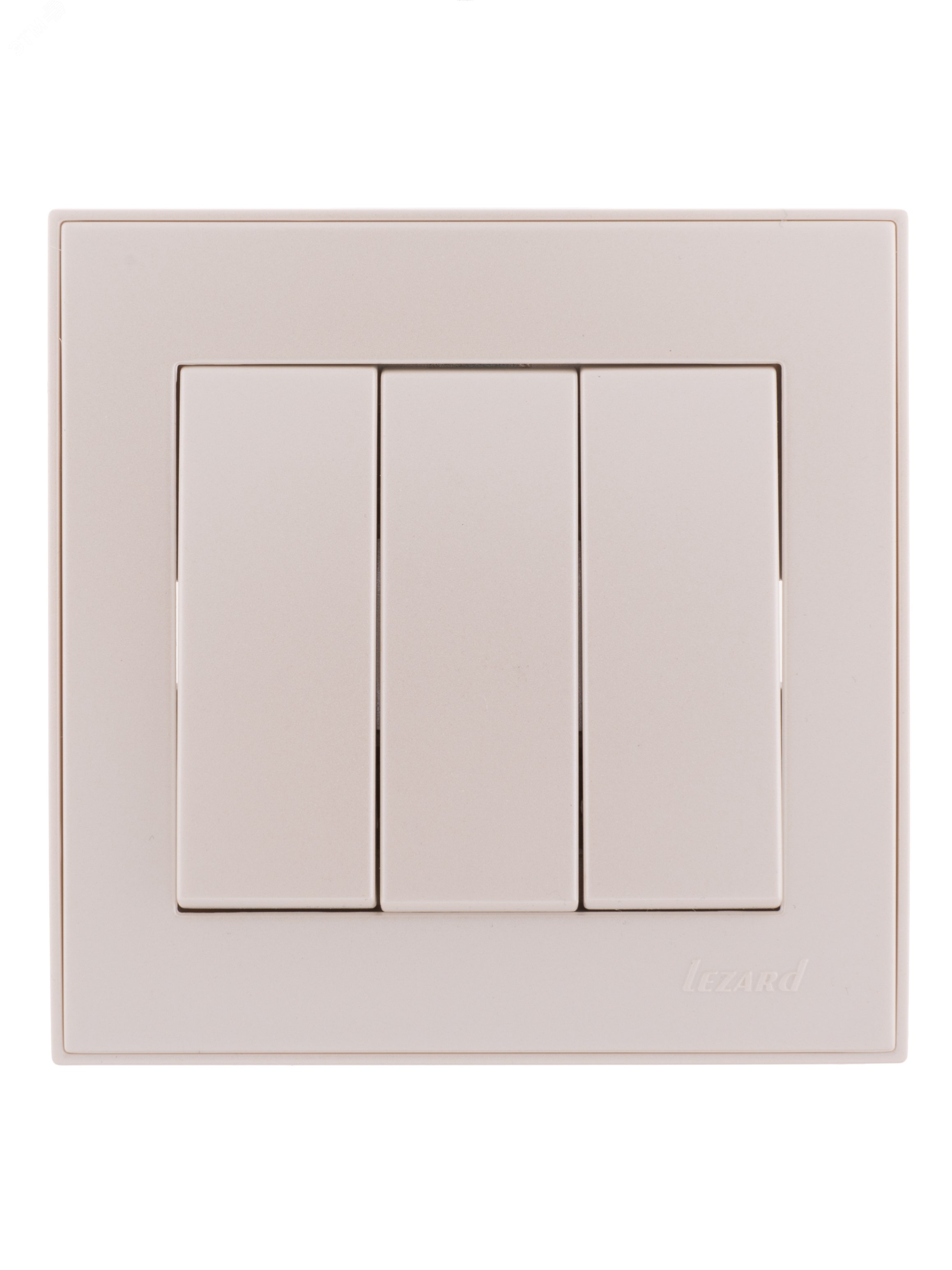 Изображение товара Выключатель RAIN тройной жемчужно-белый перламутр 703-3030-109