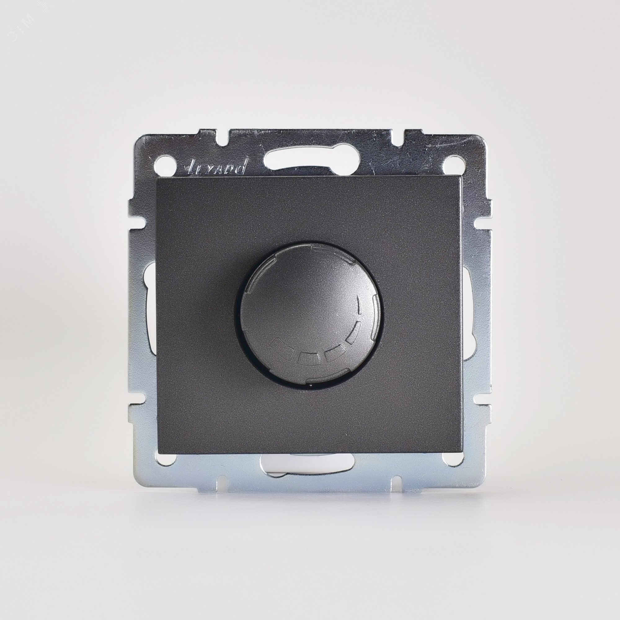 Изображение товара Диммер RAIN 500Вт с фильтром черный графит матовый механизм (шт)