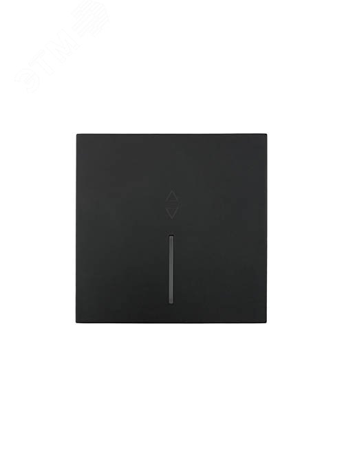 Изображение товара Выключатель проходной с подсветкой 10 А Lezard ZIMA черный бархат